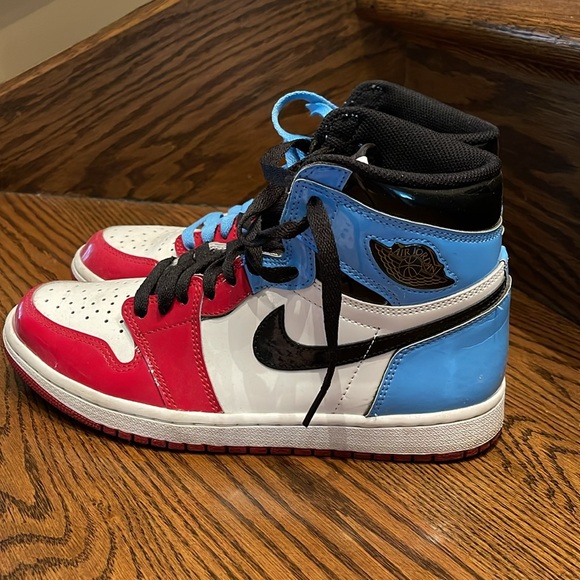 Authentic Nike Air Jordan 1 Retro high”Les twin fearless” sneakers - Picture 2 of 12